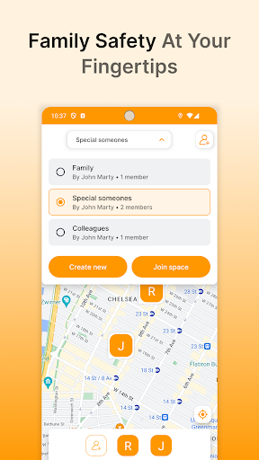 YourSpace: Share Live Location Screen 3