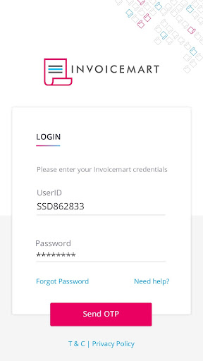 InvoiceMart Screen 2