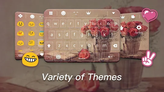 Photo keyboard, Emoji Keyboard