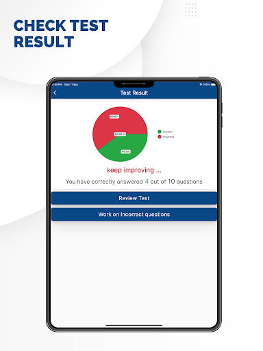 Screenshot of US Citizenship Test - 2024