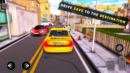 Taxi Driving Simulator Games