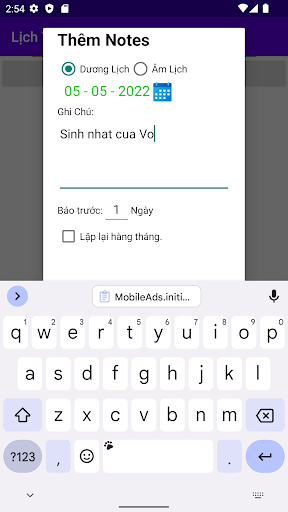 Lịch Vạn Niên Plus Screen 3