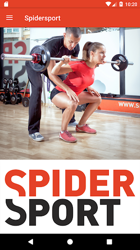 Android application SPIDER SPORT screenshort