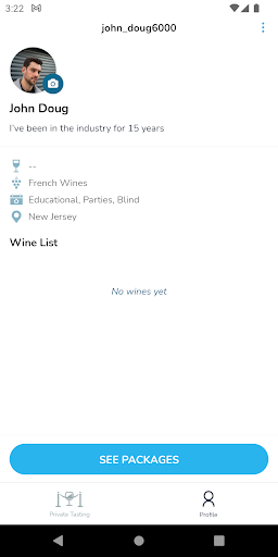 PanoWine Screen 3