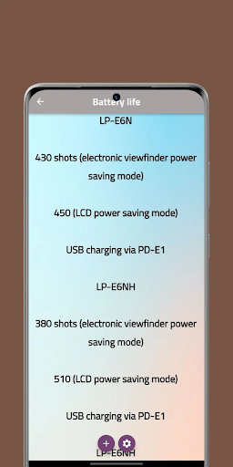 Canon EOS R6 Guide Screen 2