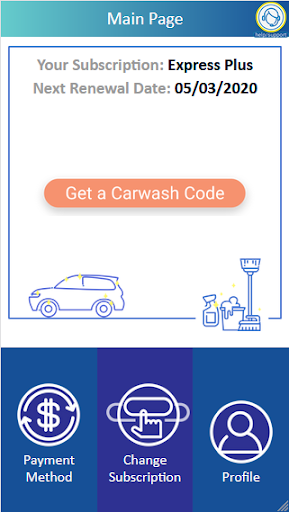 Android application BBWash screenshort
