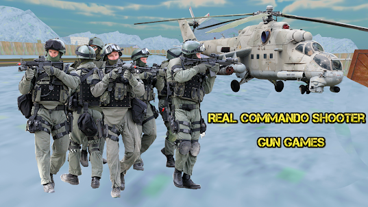 Fps Commando Offline Gun Games