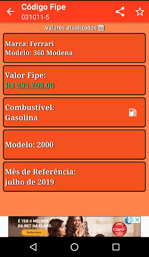 Tabela Fipe