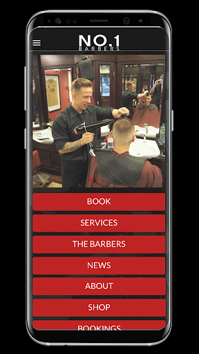 Android application No. 1 Barbers screenshort