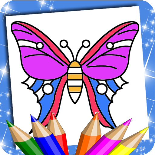Butterfly Coloring Book logo