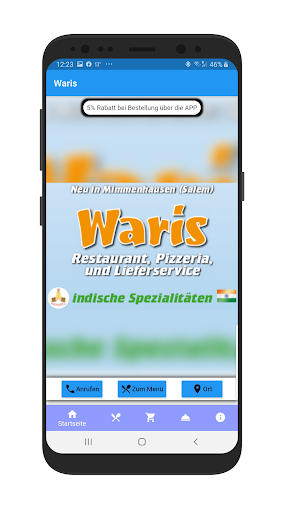 Restaurant Pizzeria Waris Screen 2