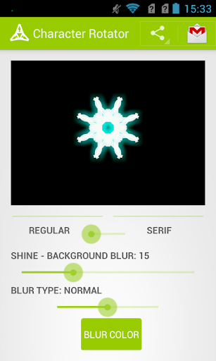 Android application Art of Symmetry screenshort