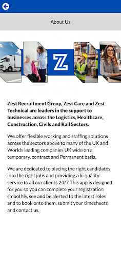 Zest Recruitment Screen 2
