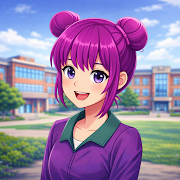 Anime Girl Sakura High School