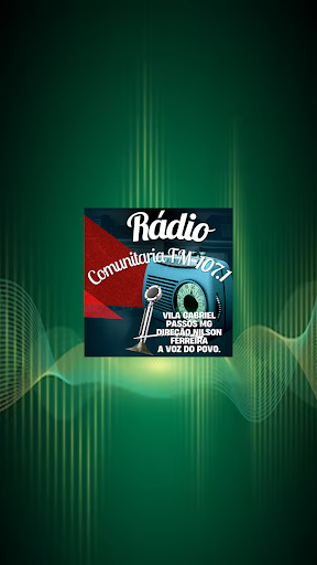 Android application Rádio Vila Gabriel Passos screenshort