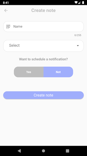 Notes Screen 2