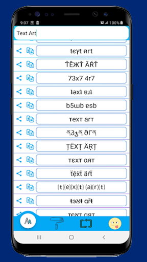 Android application Stylishword-Style Your Words screenshort