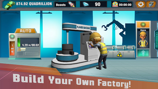 Android application Factory Tycoon : Clicker Game screenshort