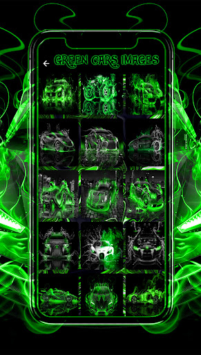Neon Car Wallpaper Screen 3
