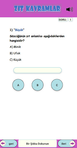 Zıt Kavramlar Screen 2