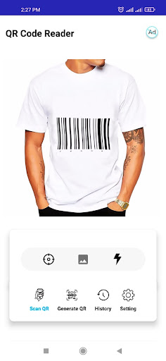 QR Code Scanner & QR Reader Screen 2