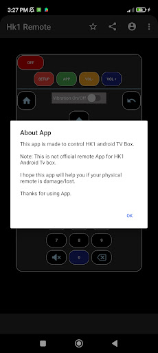 hk1 remote control Screen 3