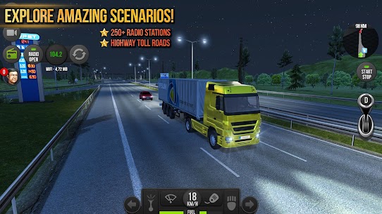 Truck Simulator: Europe MOD APK V1.3.4 [Unlimited Money] 2