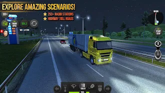 Game screenshot トラックシミュレータ：欧州 hack