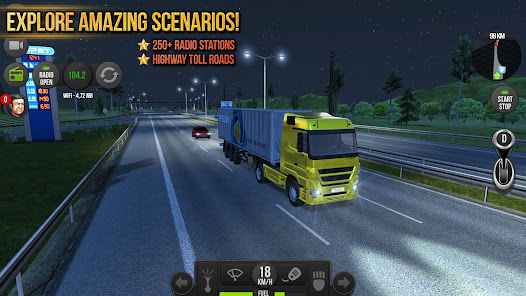 Truck Simulator: Europe v1.3.4 MOD APK (Unlimited Money) Gallery 1