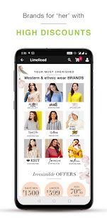 LimeRoad Shop Curated Fashion Screenshot