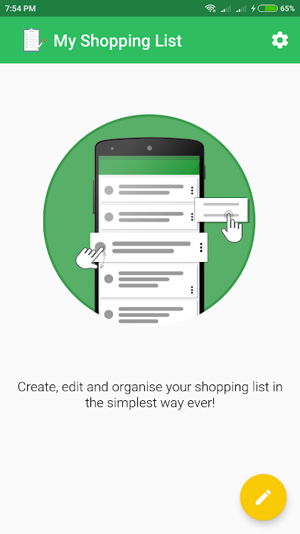 My Shopping List - to do list - New - (Android)