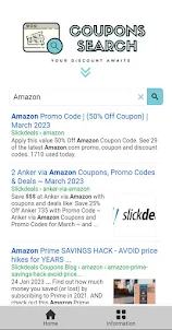Coupons Search