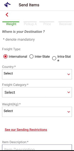 CargoLand Logistics Screen 3
