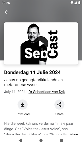 SA Gemeente/Congregation Screen 3
