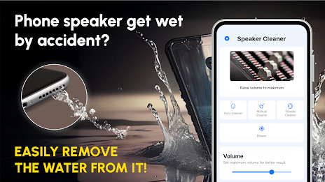 Speaker Cleaner: Water Remove poster 1