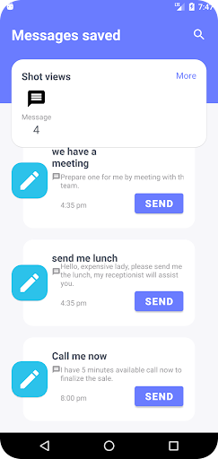 SENDMY Screen 2