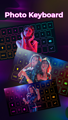 Neon Keyboard - Keyboard Theme Screen 2