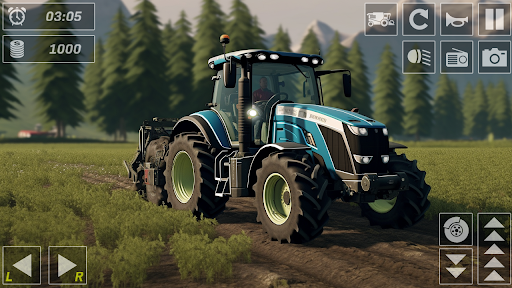 Android application Farmland Tractor Farming Games screenshort