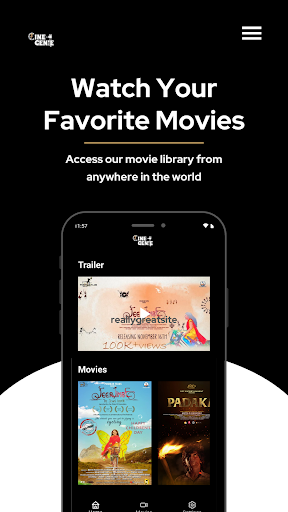 Android application CineGenie screenshort
