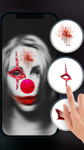 Evil Clown Photo Editor Screen 2