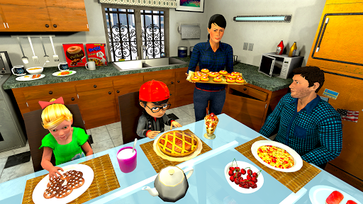 Virtual Single Mom Family Life Screen 2