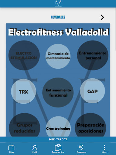 Electrofitness Valladolid Screen 3