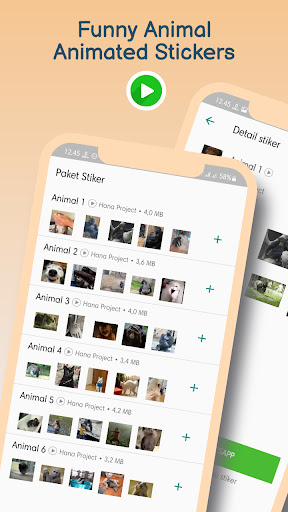 Funny Animal Animated Sticker