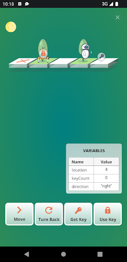 Android application Robot: Coding Game for Kids screenshort