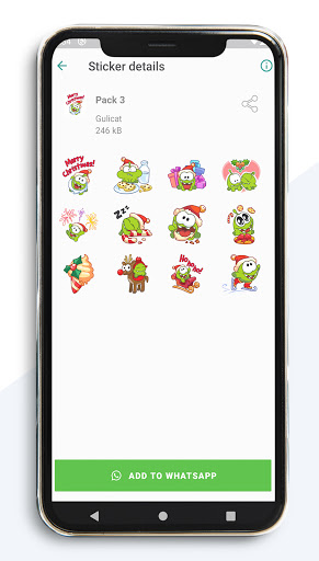 Christmas Stickers: New Year Screen 3