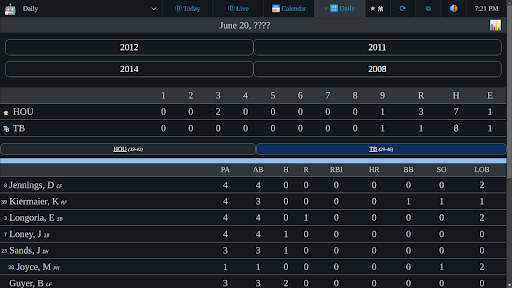 Android application MLB Watchbot screenshort