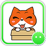 Stickey Happy Cat icon