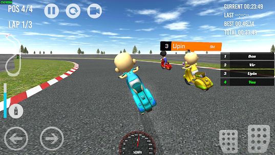 Crazy Boy Motor Racing 3D