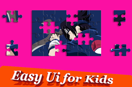 Puzzle Uchiha Sasuke Wallpaper