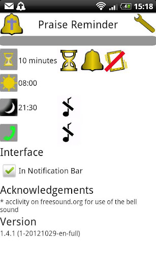 Praise Reminder Screen 2